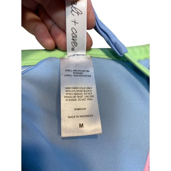 Salt + Cove Contrast Trim Bikini Swim top Medium - Picture 5 of 6